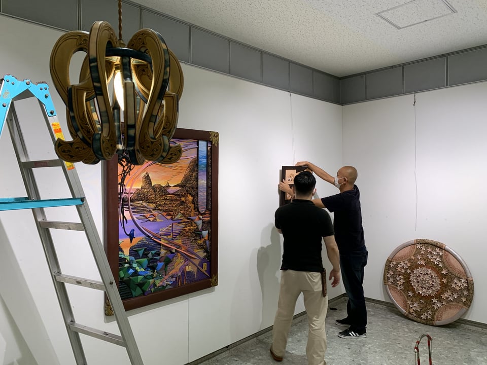 レザー レザークラフト レザーカービング アート ハンドメイド 革雑貨 革 革小物 ギャラリー 公募展 コンテスト