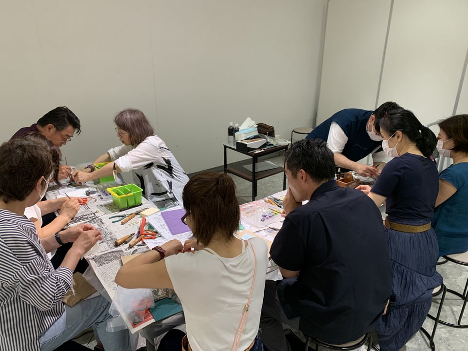 レザー レザークラフト レザーカービング アート ハンドメイド 革雑貨 革 革小物 ギャラリー 公募展 コンテスト