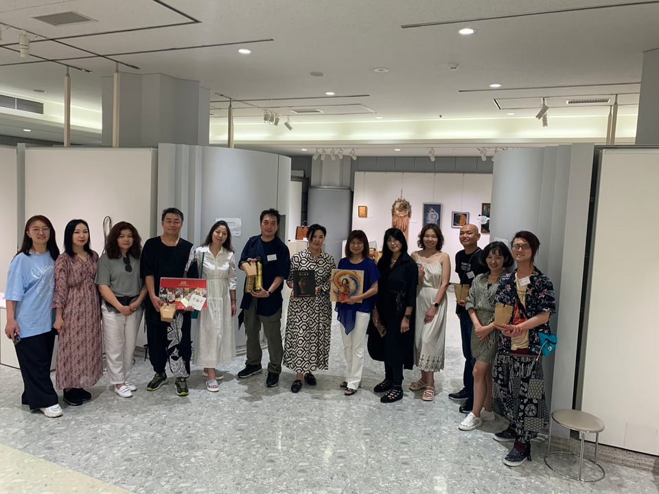ILCEモンゴルと交流　レザークラフト　公募展
